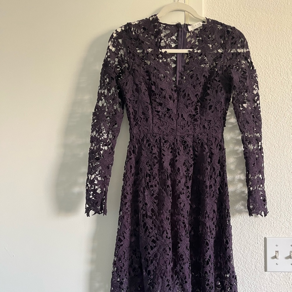 Astra the label purple dress